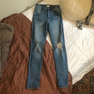 Distressed Cotton on Jeans